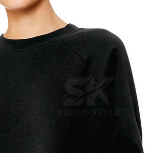 Latest Style Winter Warm Casual Wear Women Cropped <b>Plain</b> <b>Sweatshirts</b> Quick Dry Comfortable Women Cropped <b>Plain</b> <b>Sweatshirts</b> - Product Image 5