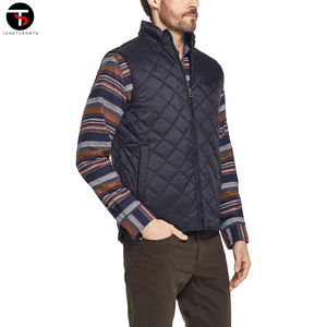 Chaleco acolchado de poliéster sin mangas de alta calidad para hombre 2023, chaquetas transpirables para invierno, ropa exterior a prueba de viento, estilo informal frontal - Product Image 3