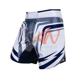 Short de combat en polyester à bas prix Short de boxe MMA Pantalon de boxe pour homme avec logo imprimé - Product Image 3