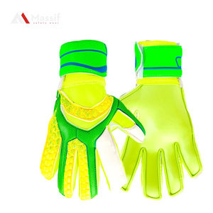 Guantes de portero de fútbol profesional nuevo 4mm contacto látex alemán agarre inmejorable durabilidad comodidad protector de dedos deportes PU - Product Image 2