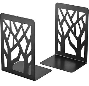 Serre-livres en métal accrocheurs avec des formes créatives pour la décoration intérieure moderne et l'utilisation pratique de stockage de livres d'Inde - Product Image 1