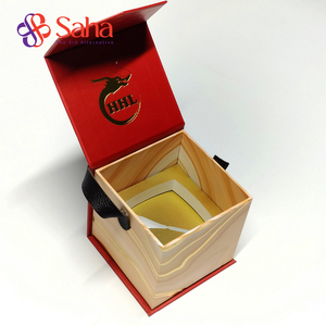 Kraft Paper Handmade Recyclable Makeup Tools Cosmetic Personal Care Shoes & Clothing Flap Open Rigid Boxes - Product Image 1