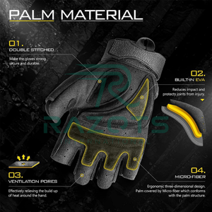 Gants d'équitation antidérapants les plus vendus Gants de motocross légers Gants d'équitation de haute qualité - Product Image 3