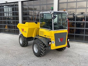 Camion benne de 10 tonnes Wacker Neuson DV100 avec siège de conducteur rotatif et transmission hydrostatique – Équipement de construction - Product Image 6