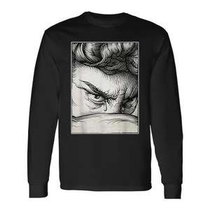Camiseta de manga larga con estampado de Lucifer de Fallen Angel Work - Product Image 1