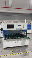 Máquina clasificadora y probadora automática de 7 canales para baterías de polímero de iones de litio en formato pouch.