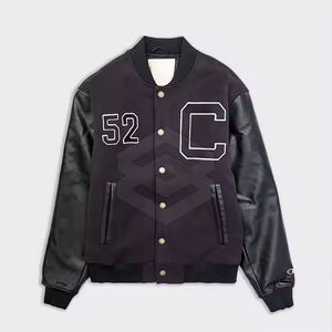 Chaqueta con letras de invierno ligera hecha a medida para hombres con cuello levantado nuevo estilo - Product Image 6