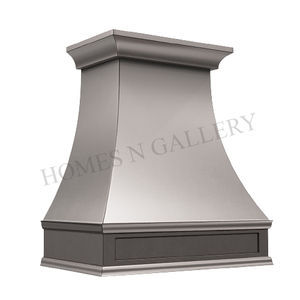 Nouvelle finition en acier inoxydable de luxe Design élégant îlot de cuisine hotte murale pour cheminée d'auvent de cuisine - Product Image 1