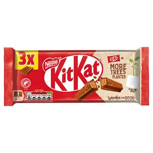 Barra de Chocolate Kit Kat 4 Finger de Chocolate Negro de 41.5g, Barra de Chocolate Crujiente Clásica, Dulce Indulgencia, Snack Práctico para Llevar, Precio Económico - Product Image 2
