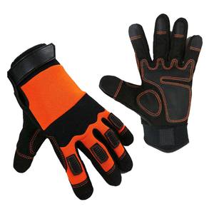 Gants de sport enduits à fort impact pour le travail à la main sur les champs pétroliers Gants mécaniques avec protection résistante aux coupures TPR - Product Image 6