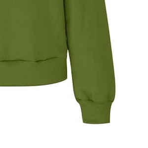 Sudadera de algodón 100% de alta calidad para mujer, jersey de manga larga con logotipo personalizado para invierno - Product Image 5