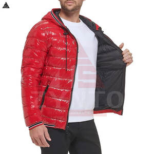 Wholesale Outdoor Bubble Jacket For Man <b>Light</b> Warm <b>Duck</b> Custom Logo Nylon Winter Bubble Filled Down Bubble Jacket For Man - Product Image 4