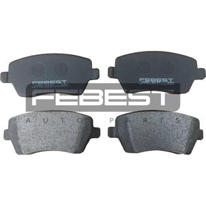 Pastiglie freno anteriori FEBEST (0201-E11F) - Product Image 1