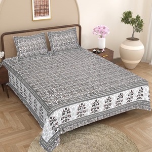 Juego de Ropa de Cama de Algodón de 3 Piezas, Estampado a Mano, Estilo Indio, Nuevo, de Lujo, Tamaño King, para Todas las Temporadas - Product Image 3