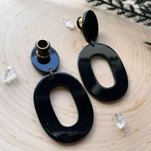 Handmade <b>Resin</b> <b>Earring</b> Set with Adjustable Feature Rani Industries RI313 Modern Design for Wedding - Product Image 1