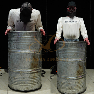 Khủng bố hoạt hình Ma Ám nhà đạo cụ thực tế ma Zombie cho Halloween trong nhà trung tâm mua sắm sử dụng kim loại xây dựng - Product Image 2