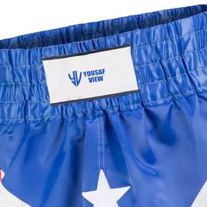 กางเกงขาสั้นมวยผ้าไนลอนโพลีเอสเตอร์สำหรับฝึกมวย - Product Image 5