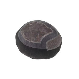 Perruque en cheveux naturels 100% humains, mono front lace, toupet, patchs, prothèse capillaire, Taz Hair BD, haute qualité - Product Image 6