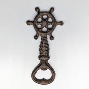 Premium Decorative Cast Iron Bottle Opener With <b>Antique</b> Finished Perfect For Banquet Spaces Bars Restaurants And Kitchens - Product Image 1