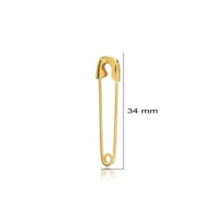 Boucle d'oreille simple pour femme, design épinglette, artisanat turc, bijoux en argent sterling 925, vente en gros - Product Image 3