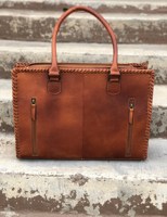 Sac fourre-tout vintage bohème western pour femme, nouvelle mode, 100% cuir véritable, léger, de haute qualité, personnalisable