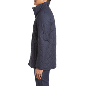 High Quality Custom Men's <b>Patchwork</b> Thin Stand Collar Front Logo Embroidery Printed Bomber <b>Jacket</b> - Product Image 3