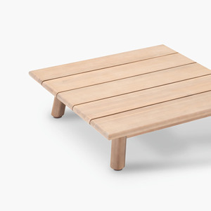 Ensemble de canapé en bois de teck et métal avec coussin de corde mobilier d'extérieur jardin en bois pour ensemble de meubles de patio-Imona - Product Image 3