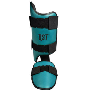 Nuevas Espinilleras de Béisbol de Cuero Suave con Diseño de Tendencia, Protección Profesional, Duraderas, Transpirables, con Cierre de Gancho y Bucle - Product Image 5