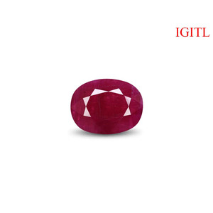 Rubí Africano Natural de 10.61 Quilates, Corte Esmeralda de 8mm, Mineral Pulido y Tratado Térmicamente para Accesorios de Joyería - Product Image 3