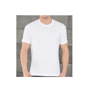 เสื้อยืดผ้าฝ้าย100% สำหรับผู้ชายแบบสั่งทำขนาดใหญ่พิเศษ XXXXXL ใส่ได้พอดีพิมพ์โลโก้วัสดุไม้ไผ่ - Product Image 1