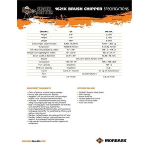 MORBARK EEGER BEEVER 1621X 2022, état neuf - Product Image 6