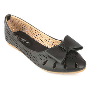 Women's Fancy <b>Pumps</b> (7061-H7) - <b>Black</b> - Product Image 1
