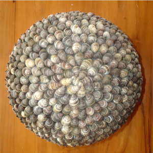 Bola de Concha, Joyería de Concha Marina, 23 cm, Natural Pulida, Decoración para el Hogar con Estilo Náutico y Romántico - Product Image 3