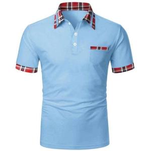 Ropa informal de hombre de la mejor calidad 2025 para polos, superventas, logotipo personalizado, nuevo diseño, Color sólido, transpirable para hombres - Product Image 5
