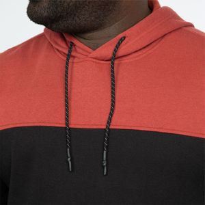 Sweat à capuche à blocs de couleurs pour hommes-Sweat à capuche moderne et polyvalent pour la superposition, idéal pour le sport, tenues décontractées - Product Image 4