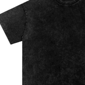 เสื้อยืดโอเวอร์ไซส์ผู้ชายสีดำฟอกสไตล์วินเทจ ผ้าฝ้าย 100% สตรีทแวร์ สกรีนโลโก้ได้ แห้งเร็ว เป็นมิตรกับสิ่งแวดล้อม ผลิตจากโรงงาน OEM จำนวนมาก - Product Image 5