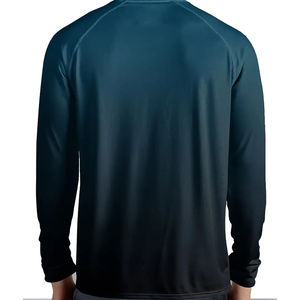 Camisa de Manga Larga de Forro Polar Satinado de Secado Rápido Personalizada para Hombre, para Actividades Casuales al Aire Libre de Invierno, Ropa de Pesca, Cálida con Botones - Product Image 3