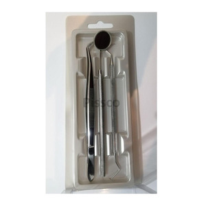 Juego de Instrumentos de Diagnóstico Dental de Acero Inoxidable Pissco, el Mejor de la Industria, Juego de Examen Dental al por Mayor de 3 Piezas - Product Image 1