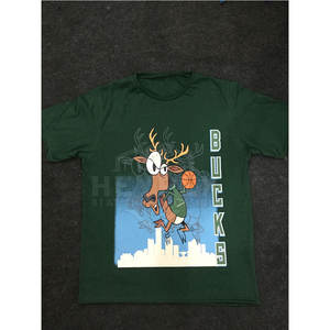 Camiseta de alta calidad para hombre al mejor precio Camisetas de verano de algodón estirable con logotipo impreso personalizado - Product Image 1