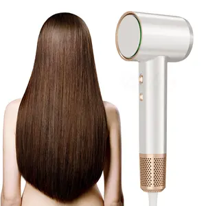 Sèche-cheveux BLDC haute vitesse 2300W en forme de T avec moteur sans balais et à faible bruit