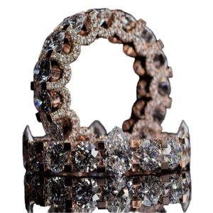 Hip Hop Hombres Joyería Anillos Diamante Iced Out Bling Diamante Anillo CVD y HPHT Diamantes Hip Hop Joyería - Product Image 2