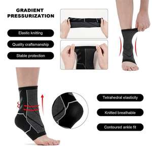 Wholesale Compression <b>Leg</b> Sleeve Ankle Sleeves High Elastic Sports Ankle Sleeves <b>Support</b> - Product Image 3