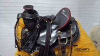 Selle en cuir de siège souple de Western de cheval personnalisée de vente supérieure pour l'équitation équestre du fournisseur indien