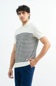 Jersey de verano de alta calidad, a la moda de manga corta Tops, estampado moderno básico para hombres, polos de ajuste Regular de verano - Product Image 3