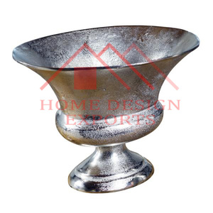 Macetas Modernas de Diseño Reciente, Hechas a Mano, de Aluminio, Redondas, para Decoración del Hogar y Bodas - Product Image 4