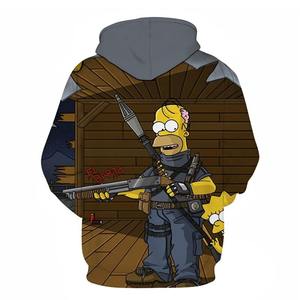 Nouveau sweat-shirt de sport en tissu polyester de haute qualité, lourd, sweat-shirt vierge, sweat-shirt personnalisé pour hommes, streetwear, logo OEM personnalisé, sweat-shirts 2024 - Product Image 4