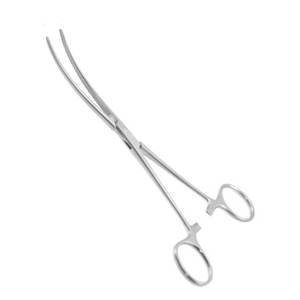Bainbridge คีมสเตนเลสโค้ง7 1/4นิ้วเครื่องมือผ่าตัดทางการแพทย์สัตวแพทย์เครื่องมือจัดการเนื้อเยื่อใช้งานทั่วไป - Product Image 6
