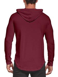 Sweat à capuche de gym personnalisé de haute qualité Sweat-shirt en coton épais et chaud pour l'hiver pour hommes OEM & Vente en gros de sweats à capuche de fitness - Product Image 2