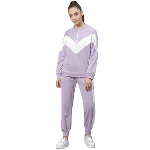 Chándal hecho a medida de estilo callejero para mujer, ropa de uso diario, Top con estampado Digital teñido liso, nuevo estilo, chándal para mujer, venta al por mayor - Product Image 1