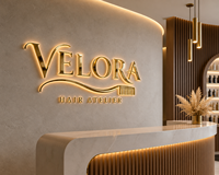 Enseigne commerciale en métal personnalisée avec logo pour la décoration de magasin, enseigne LED personnalisée, enseigne LED pour entreprise, lettres en relief